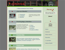 Tablet Screenshot of cinicos.com